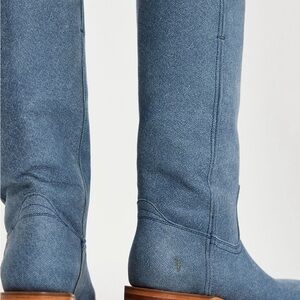 Frye campus Blue denim boots